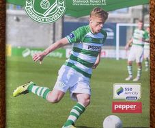 2015 Shamrock Rovers v Bray Wanderers AFC & Galway United FC - Airtricity League Premier Division Programme