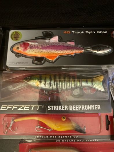 fishing lures artificial savage gear Abu Garcia etc pike bass