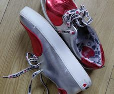 Love Moschino metallic sneakers