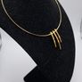 9 ct gold yellow gold chocker necklace Image 2