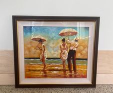 Framed Canvas Painting Wall Art