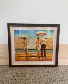 Framed Canvas Painting Wall Art