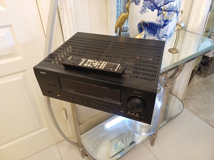 DENON Amplifier with remote control.