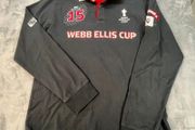 Rugby World Cup RWC Webb Ellis Cup Polo Shirt 2015 Black Official Merch