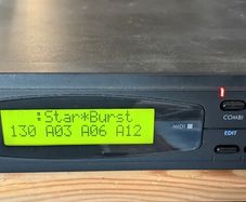 Korg  05R/W Synth module.