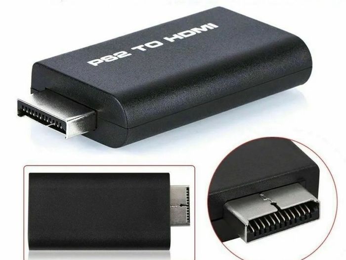 PS2 to HDMI Converter to HDMI Video Audio Adapter for Sony Playstation 2 Game