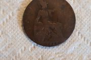 1925 English half penny