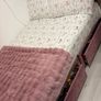 Small double sized bed with 4 drawers Image 2