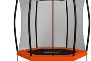 Trampoline 7.7FT 10FT/235cm 305cm Recreational Big Trampoline with Enclosure Net and Ladder, ASTM Approved Outdoor Bounce Jump for Kids