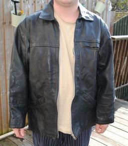 Leather Jacket Large