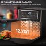 LED Digital Touch Screen Convection Air Fryer Oven Image 2