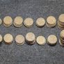 80xBritish Elizabeth II three pence coins lot Image 2