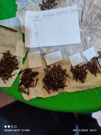 Antique Domehead Slotted screws