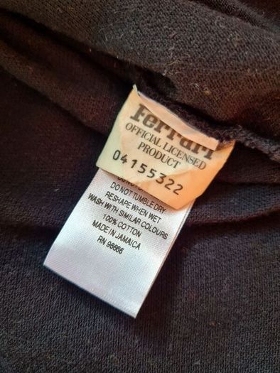 Vintage 1999 ferrari polo shirt Size xl ptp 23" black cotton In excellent condition