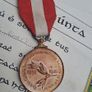 Irish Red Cross Emergency Service Medal and Certificate 1939-1946 Image 6