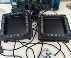 Flight Sim MFD project Thrustmaster MFD Cougar with screens x2