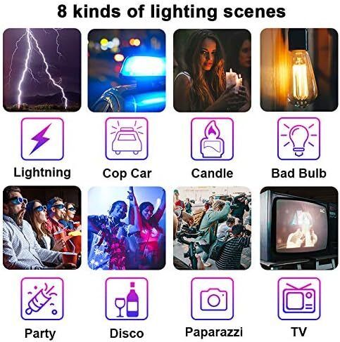 LED Video Light Panel, RGB Video Lighting with APP Control, 800D Studio LED Photography Lighting with Tripod Kit, 18 Kinds Lights Scene LED Light Panel for YouTube Studio Video