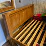 Solid wood king size bed Image 3