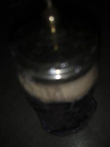 Vintage Small sugar checker 8.5 cm tall