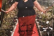 signed photo from the chase Anne hegerty