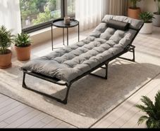 Camping bed foldable