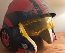 Pair of Disney Parks Exclusive Luke Skywalker X Wing Helmets. Mint Condition.