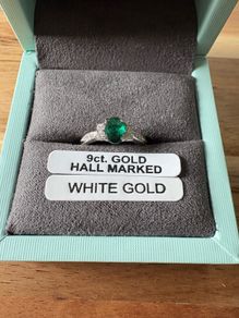 white gold ring
