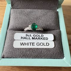 white gold ring