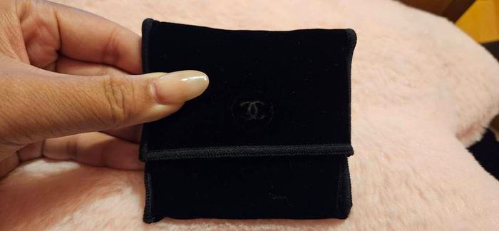 Chanel Double Sided Pocket Mirror with Chanel Pouch