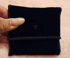 Chanel Double Sided Pocket Mirror with Chanel Pouch