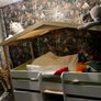 Santina Single (3') 2 Drawer House Beds Loft Bed Image 2
