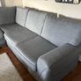 Large Grey L-Shaped Corner Sofa Image 3