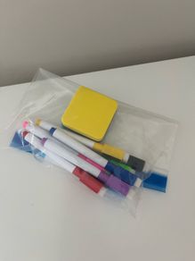 whiteboard marker and eraser