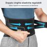 Lumbar Back Brace with Splints Postural Support Adjustable Image 2