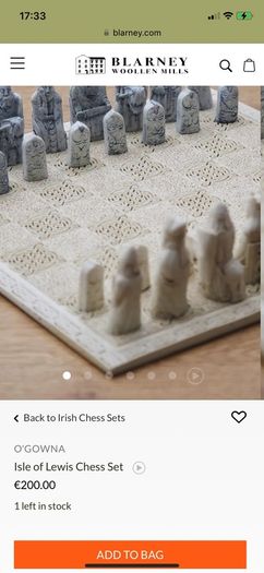 chess set handmade