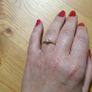 Diamond gold ring Image 10