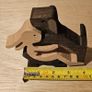 Wood Craft 3 Piece Wooden Gift Pet. As New Never Used Image 3