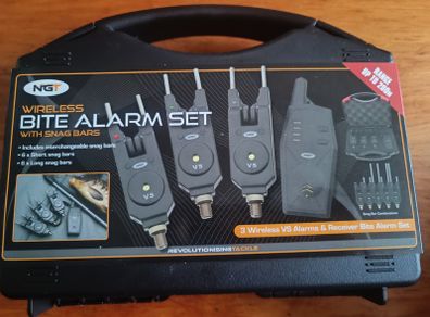 Wireless Bite Alarms set 3+1