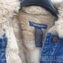 A&F Fleece Lined Womens Denim Jackets Image 2