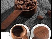 Caife.ie Coffee Measuring Spoon Made From Solid Black Japanese Walnut