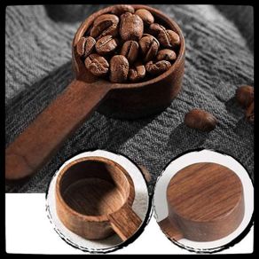 Caife.ie Coffee Measuring Spoon Made From Solid Black Japanese Walnut