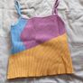 Bershka multi colour crop top Image 6