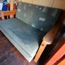 Sofabed (DAMAGED) ( lats damaged no cushion under sofa) Image 3