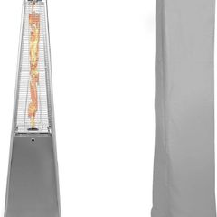 Stainless Steel Pyramid Style 13kw Propane Heater Outdoor Patio Gas Heater