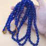 Vintage Cobalt Blue African Glass Beads Strands Image 3