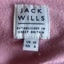 Ladies Pink Cropped Hoodie from Jacks Wills. Size UK 10 / EU 38 Image 2