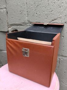 Vintage Box of Vinyl singles