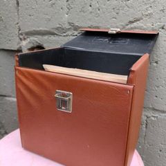 Vintage Box of Vinyl singles