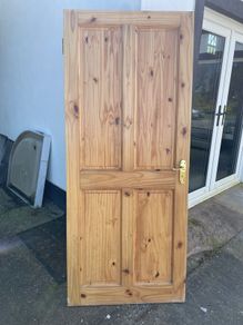 Wooden door