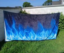 Indigo Flame XXL Super Soft Blanket